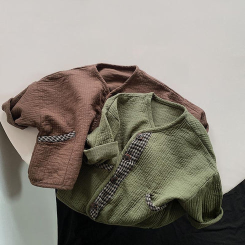 Spring Cardigan Jacket Foreign-style Baby Jacket